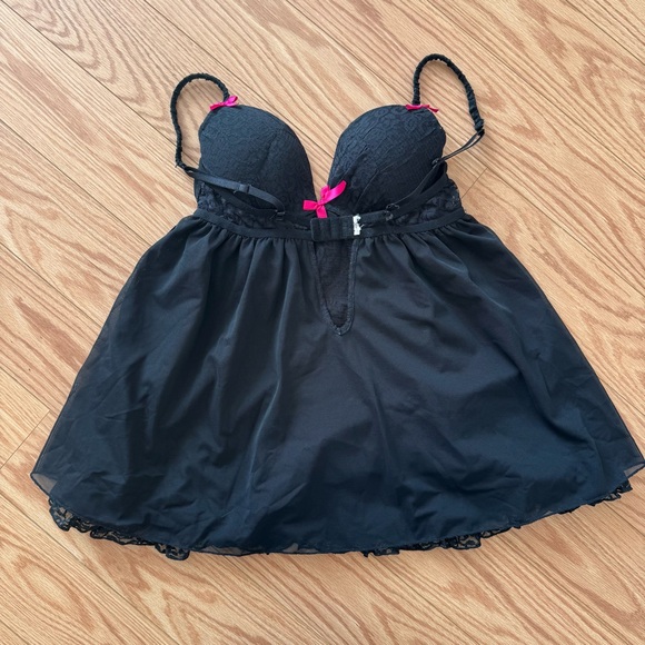 La Senza Black Lace Babydoll - Picture 7 of 7